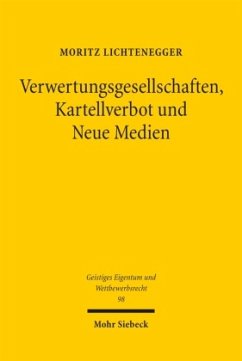 Cover Verwertungsgesellschaften, Kartellverbot und Neue Medien