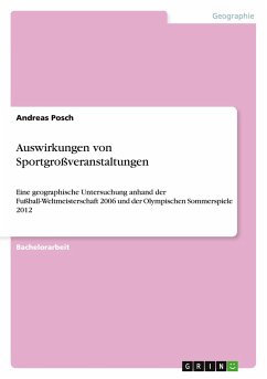 Auswirkungen von Sportgroßveranstaltungen - Posch, Andreas