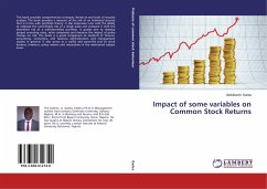 Impact of some variables on Common Stock Returns - Garba, Abdulkarim
