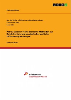 Petrov-Galerkin-Finite-Elemente-Methoden zur Zeitdiskretisierung parabolischer partieller Differentialgleichungen (eBook, PDF)