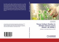 Tissue Culture Studies In Ashoka [Saraca asoca (Roxb.) de Wilde.]