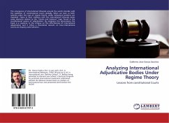 Analyzing International Adjudicative Bodies Under Regime Theory - Garcia Sanchez, Guillermo Jose