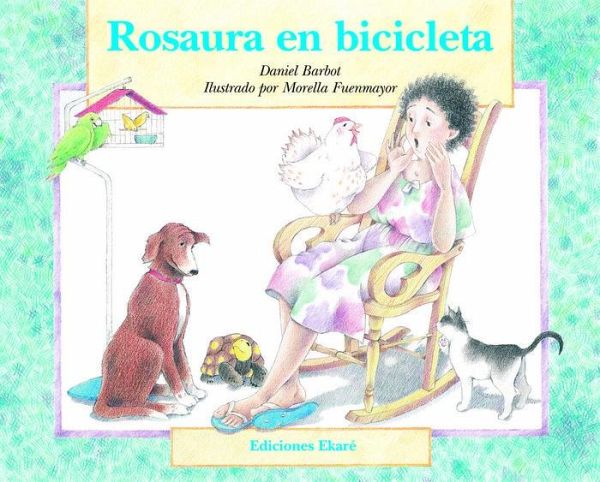 Rosaura en bicicleta