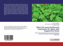 Effect Of some Postharvest Treatments On Spear And Peppermint Herbs