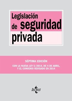 Cover Legislación de seguridad privada