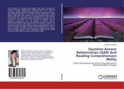 Question-Answer Relationships (QAR) And Reading Comprehension Ability