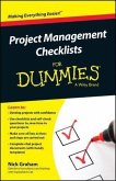 Project Management Checklists For Dummies (eBook, PDF)