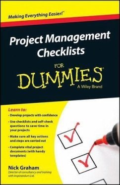 Project Management Checklists For Dummies (eBook, PDF) - Graham, Nick
