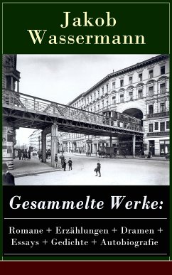 Gesammelte Werke: Romane + Erzählungen + Dramen + Essays + Gedichte + Autobiografie (eBook, ePUB) - Wassermann, Jakob