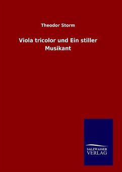 Viola tricolor und Ein stiller Musikant - Storm, Theodor