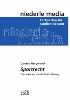 Sportrecht - Morgenroth, Carsten