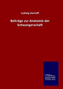 Beiträge zur Anatomie der Schwangerschaft - Aschoff, Ludwig