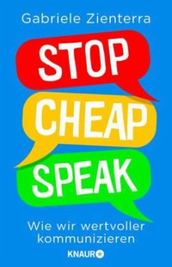 Stop Cheap Speak - Zienterra, Gabriele