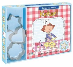 Cover Backen mit Amelie - Kekse!, m. 3 Ausstechförmchen aus Metall