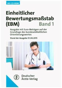 Cover Einheitlicher Bewertungsmaßstab (EBM), 2 Bde. m. CD-ROM
