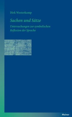 Sachen und Sätze (eBook, PDF) - Westerkamp, Dirk