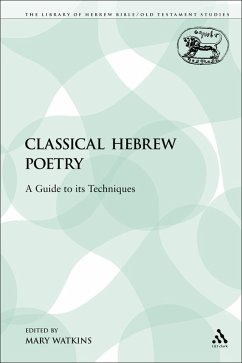 Cover Classical Hebrew Poetry (eBook, PDF)