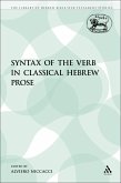 The Syntax of the Verb in Classical Hebrew Prose (eBook, PDF)