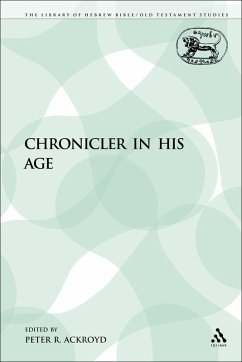Cover The Chronicler in His Age (eBook, PDF)