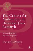 Criteria for Authenticity in Historical-Jesus Research (eBook, PDF)