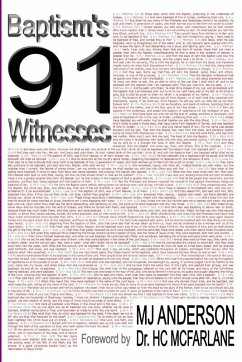 Cover Baptism's 91 Witnesses