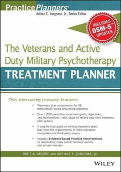 The Veterans and Active Duty Military Psychotherapy Treatment Planner, with Dsm-5 Updates - Moore, Bret A; Berghuis, David J