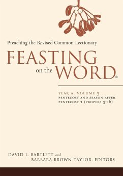 Feasting on the Word - Bartlett, David L.