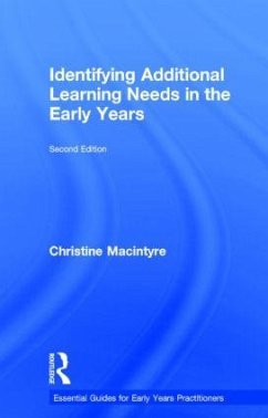 Identifying Additional Learning Needs in the Early Years - Macintyre, Christine