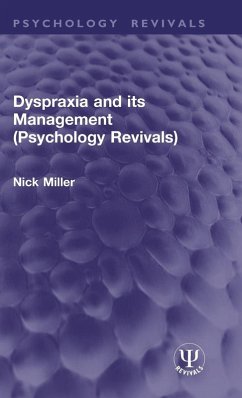Cover Dyspraxia and its Management