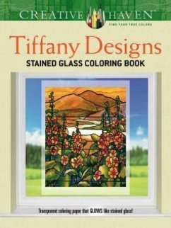 Creative Haven Tiffany Designs Stained Glass Coloring Book - Smith, A. G.