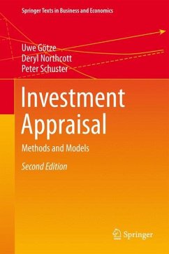 Investment Appraisal - Götze, Uwe;Northcott, Deryl;Schuster, Peter