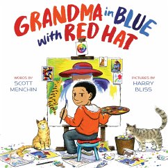Grandma in Blue with Red Hat - Menchin, Scott
