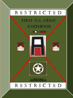 WWII First Army Code Book - Carr, Bill