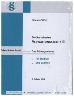 Verwaltungsrecht - Hemmer, Karl-Edmund; Wüst, Achim