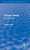 Thomas Nashe (Routledge Revivals)