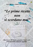 Le prime ricette non si scordano mai