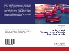 Isolation And Characterization of Keratin Degrading Bacteria - Sardhara, Chetan;Singh, Anil;Parmar, Dipak