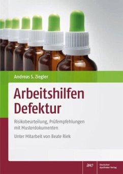 Arbeitshilfen Defektur - Ziegler, Andreas S.