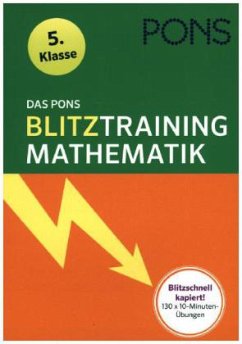 Das PONS Blitztraining - Mathematik 5. Klasse