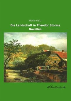 Die Landschaft in Theodor Storms Novellen - Reitz, Walter