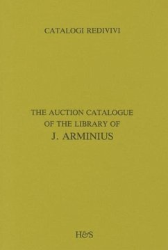 The Auction Catalogue of the Library of J. Arminius