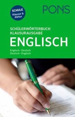 PONS Schülerwörterbuch Klausurausgabe Englisch