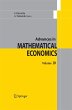 Advances in Mathematical Economics... - Bild 1