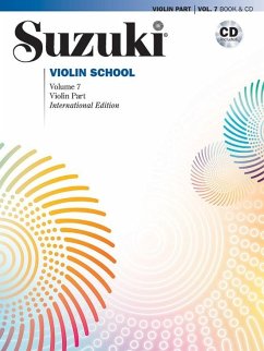 Suzuki Violin School Violin Part & CD, Volume 7 (International edition), m. 1 Audio-CD - Suzuki, Shinichi