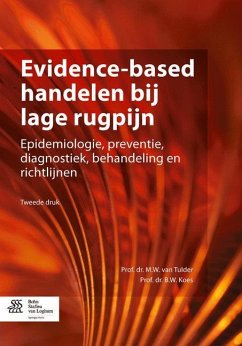 Evidence-Based Handelen Bij Lage Rugpijn - van Tulder, M. W.; Koes, B. W.