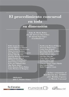 El procedimiento concursal en toda su dimensión - Martín Molina, Pedro Bautista