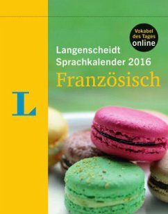 Cover Langenscheidt Sprachkalender 2016 Französisch