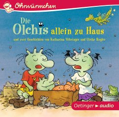 Die Olchis allein zu Haus und zwei Geschichten von Katharina Vöhringer und Ulrike Rogler - Dietl, Erhard;Rogler, Ulrike;Vöhringer, Katharina