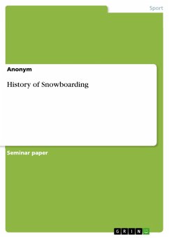 History of Snowboarding (eBook, PDF)
