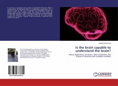 Is the brain capable to understand the brain?